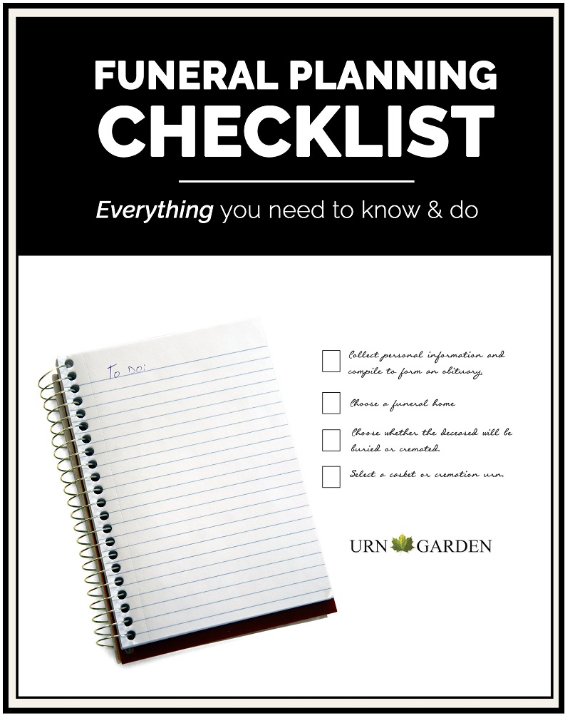 funerals checklist