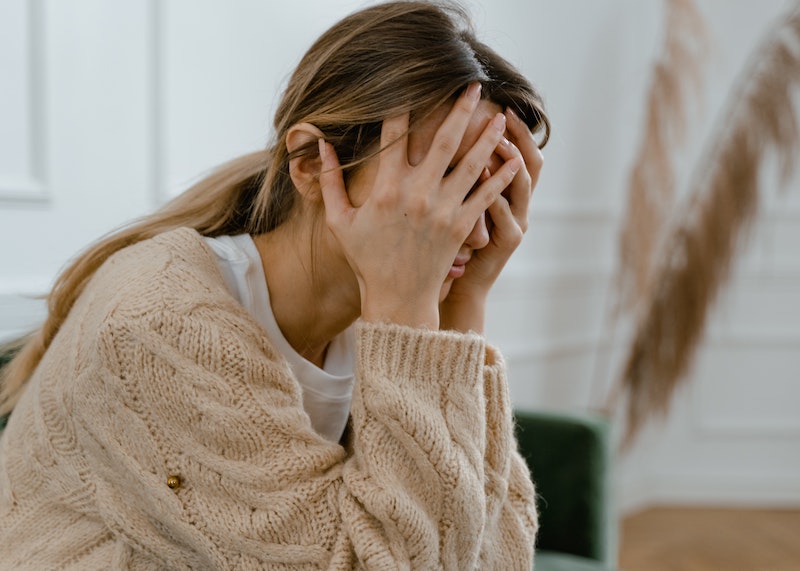 Caregiver Sad After Being Abused by Elder