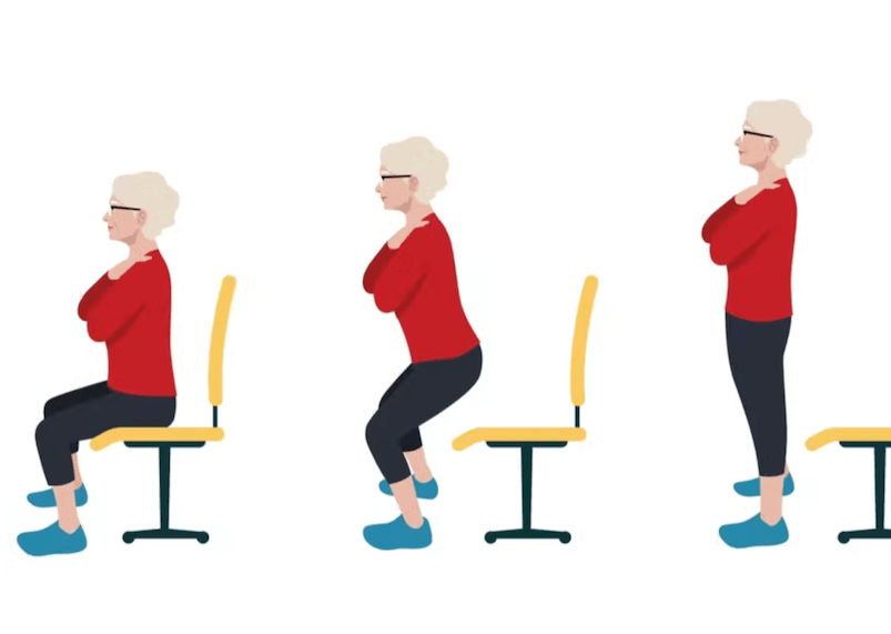 Sit-to-Stand Exercise for Seniors