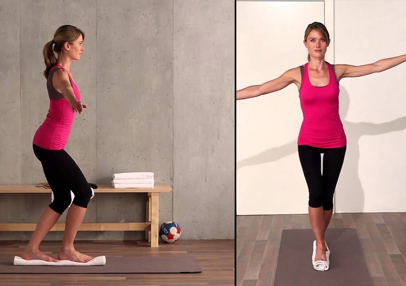 Tightrope Walking Exercise to Improve Balance